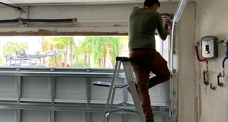 Garage Door Tension Spring Replacement in Margate, FL