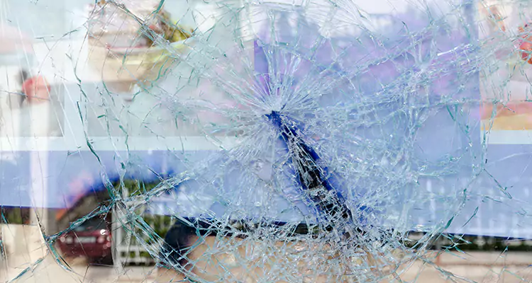 Cracked Glass Balcony Door Repair in Margate, FL