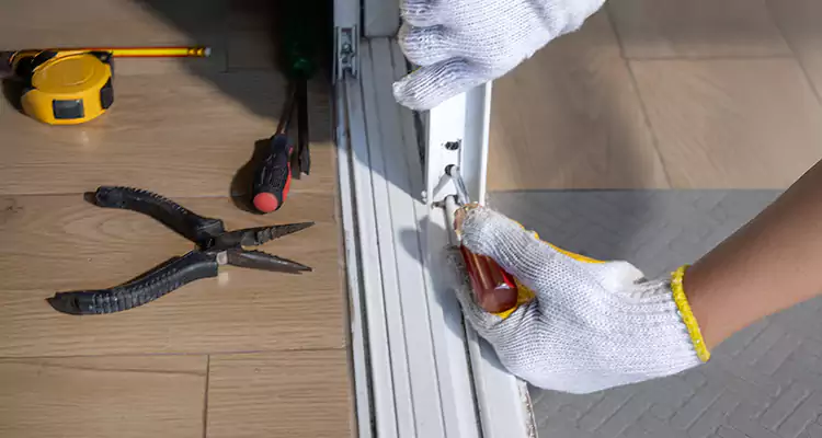 Closet Sliding Door Track Repair in Margate, FL